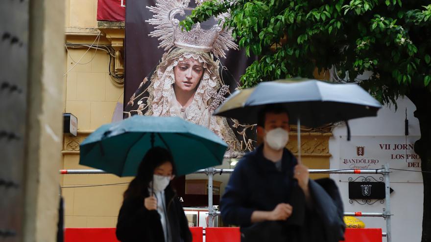 Las procesiones del Martes Santo en Córdoba, pendientes de la lluvia