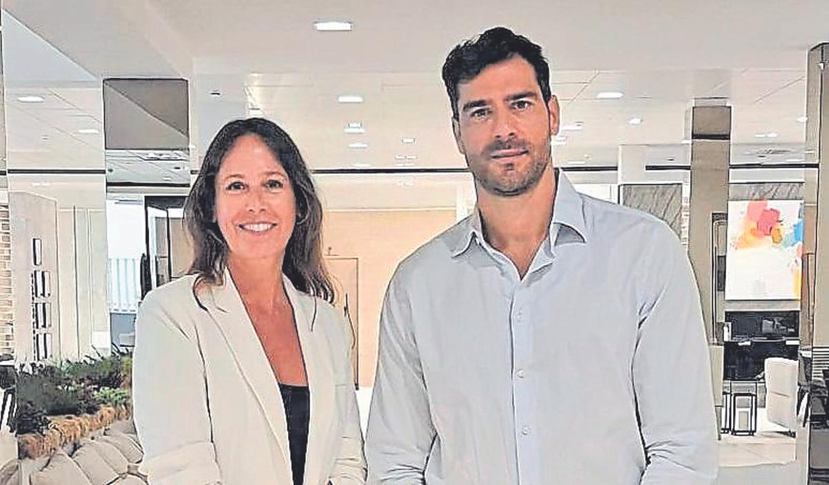 Koro Moneo y Jordi.