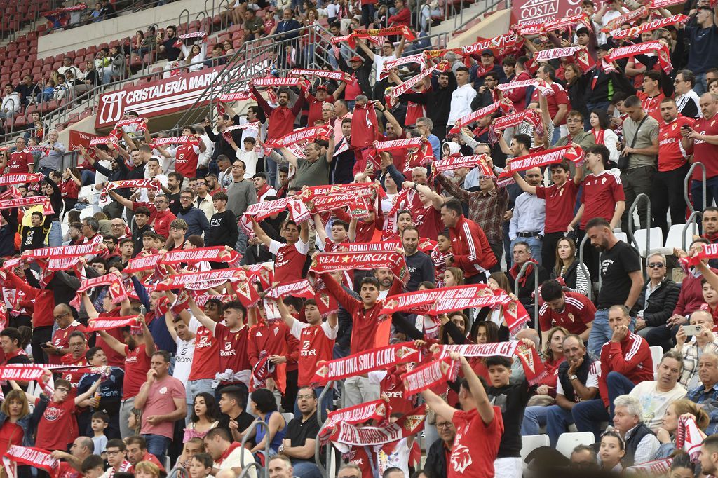 Las mejores imágenes del partido entre el Real Murcia y el Antequera