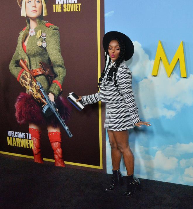 Janelle Monáe en el estreno de 'Welcome to Marwen'