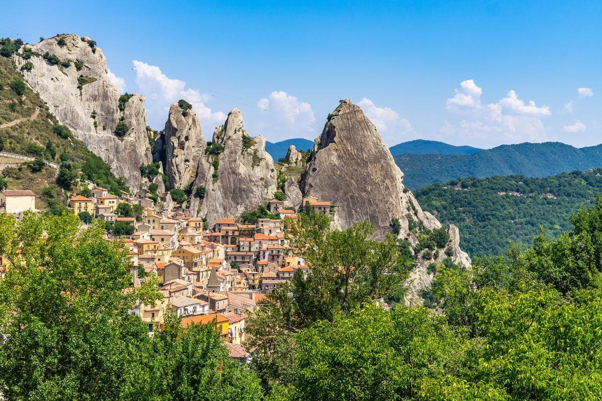 Castelmezzano, pueblo italiano
