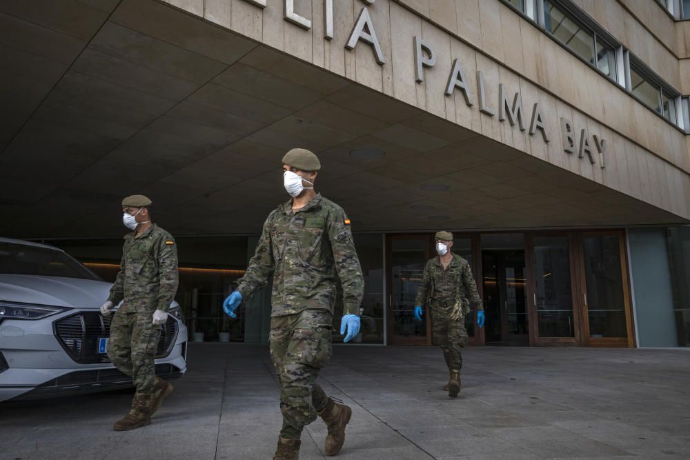 Coronavirus en Mallorca: El Govern prepara el hotel del Palacio de Congresos para usarlo como hospital