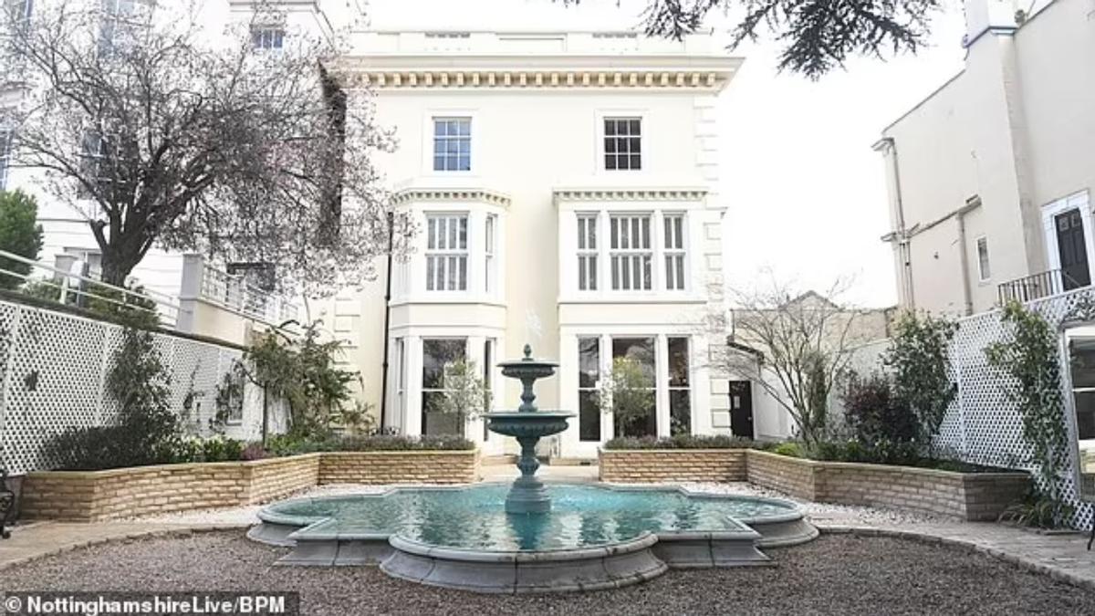 La mansión que sorteaba el concurso 'Win My Home' en Nottingham (Reino Unido).
