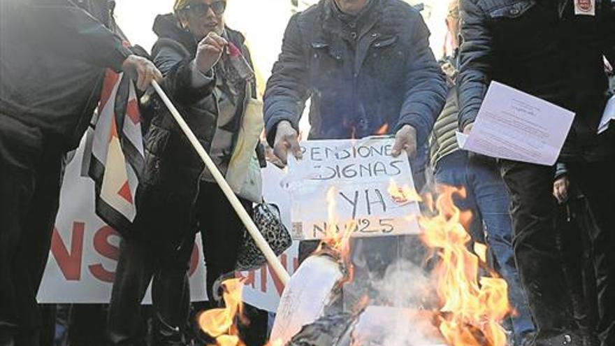 Bruselas alerta de la caída del nivel de vida de los pensionistas