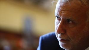 El ministro de Política Territorial y Memoria Democrática, Ángel Víctor Torres, el pasado martes durante la entrevista con este diario.