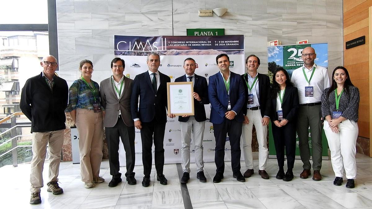 Diploma LV Delegacion IUCN WCPA Huawei