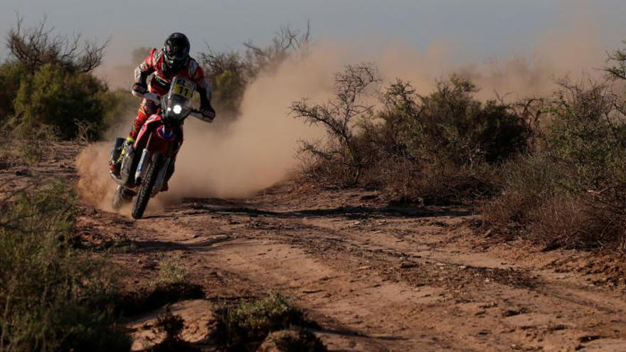 Joan Barreda no pierde la esperanza de ganar el Dakar.