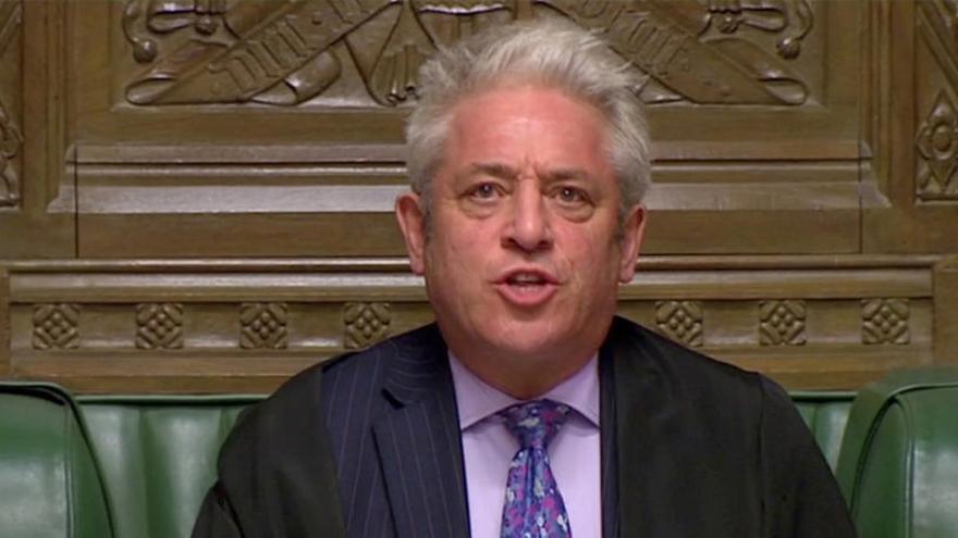 John Bercow dimitirá el 31 de octubre.