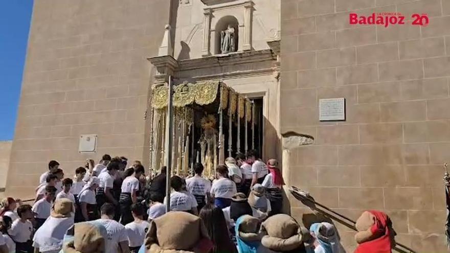 Vídeo | Así ha sido la salida del Cristo de la Caridad en su Sentencia de San Agustín