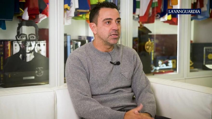 Xavi: “Messi estaba fichado; lo tiró atrás Laporta porque no quería una guerra con él”