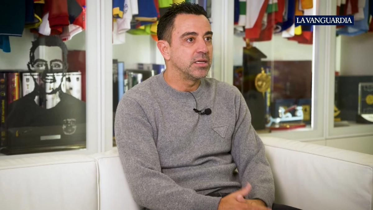Xavi: “Messi estaba fichado; lo tiró atrás Laporta porque no quería una guerra con él”