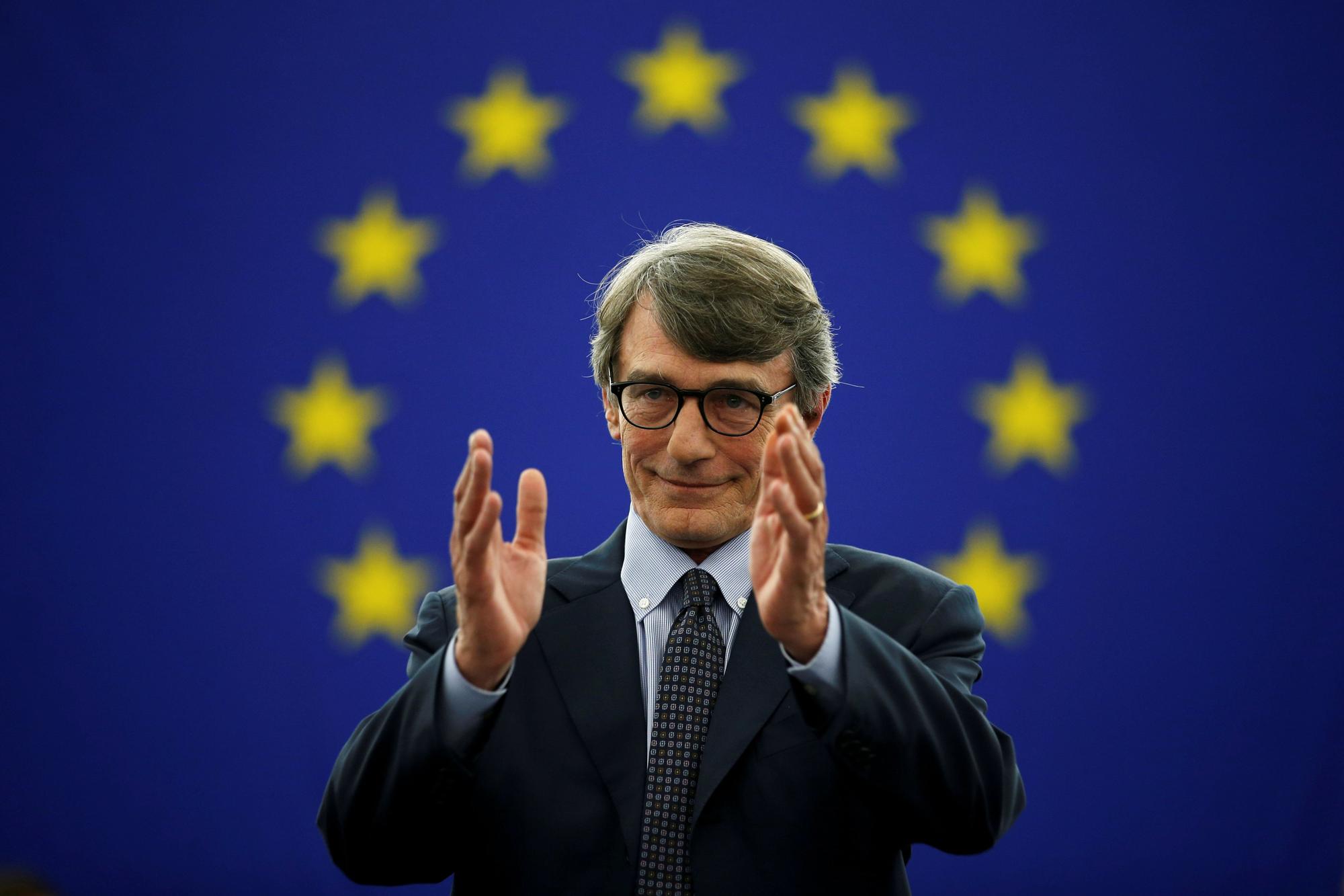 El presidente del Parlamento Europeo, David Sassoli, en una imagen de mayo de 2020.