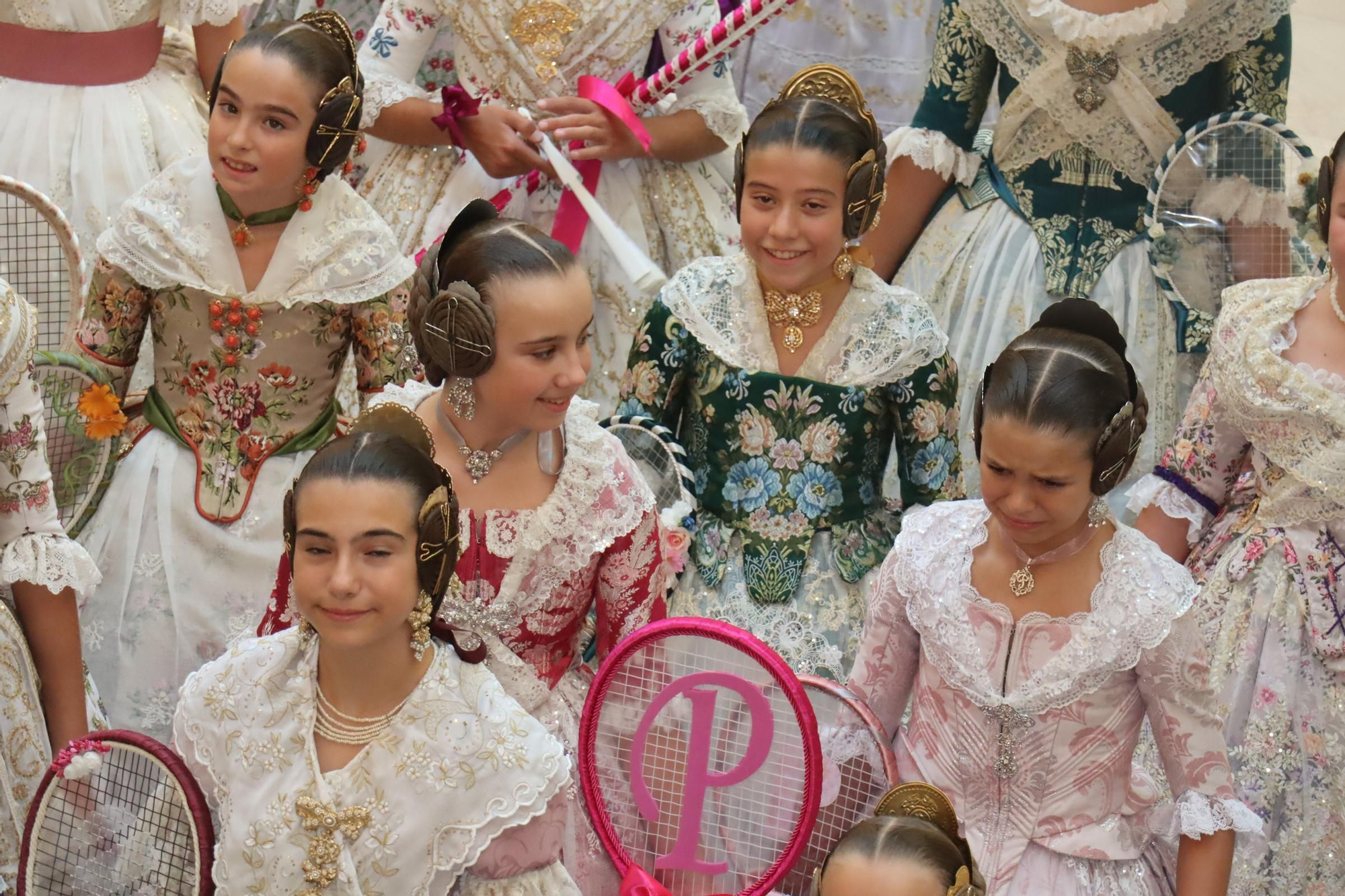 La Batalla de Flores de las candidatas a Fallera Mayor Infantil de València 2026