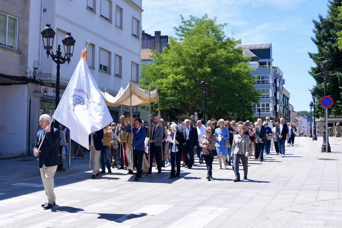 Celebración y procesión de Corpus Christi en Lalín Celebración y procesión de Corpus Christi en Lalín