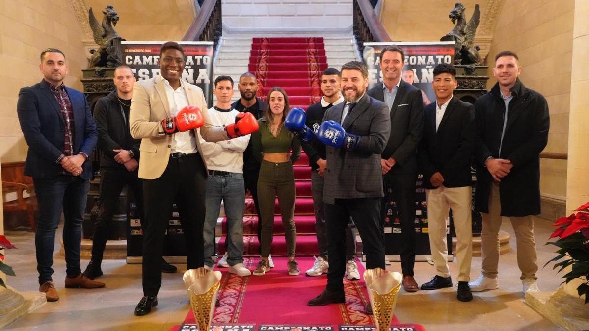 Presentación del II Torfeu Ciutat de Palma de boxeo.