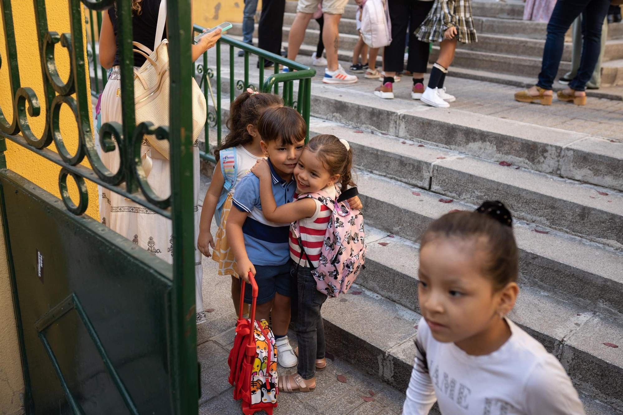 GALERÍA | Así han vivido lo más pequeños la vuelta al colegio en Zamora