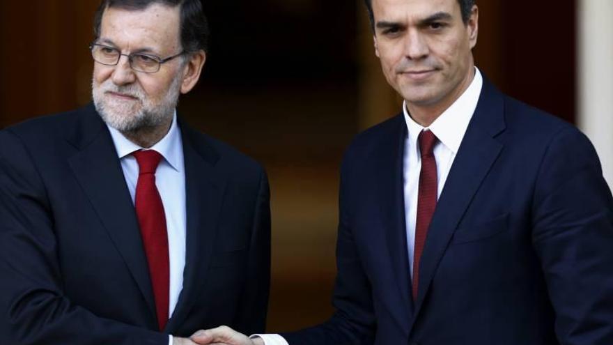 Rajoy y Sánchez se reúnen mañana para ratificar frente común ante referéndum