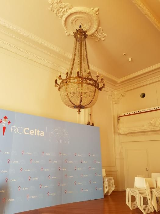 Imágenes del interior de la nueva sede del Celta e