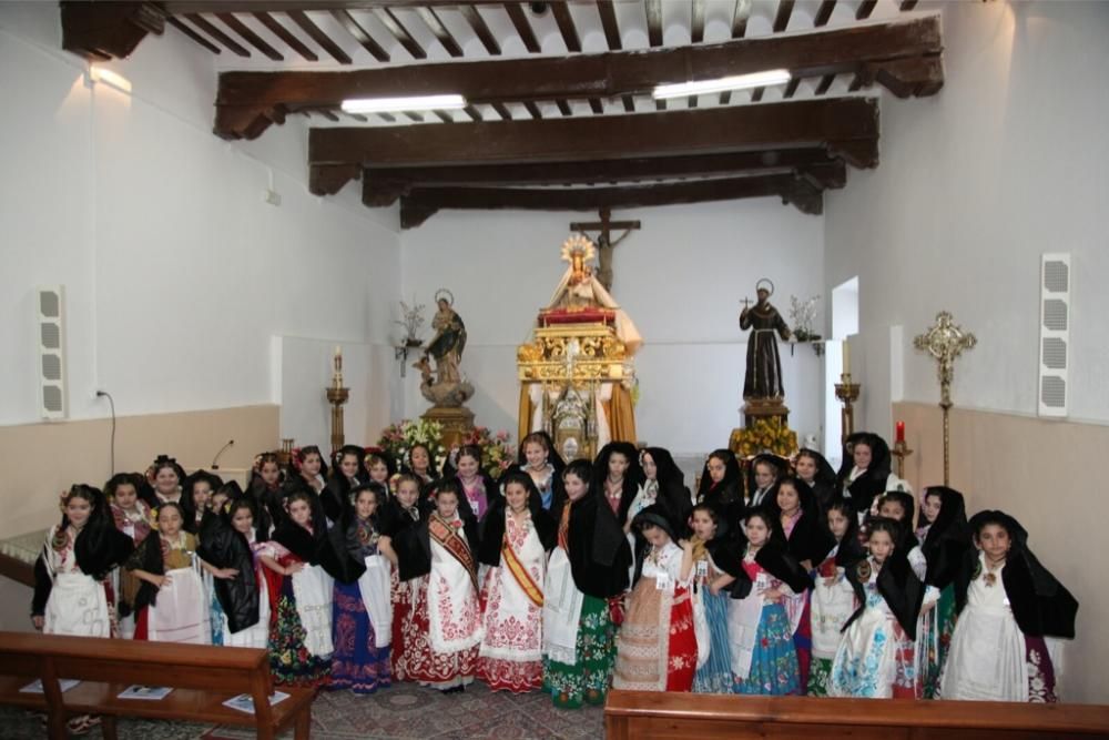 Las candidatas a Reina Infantil de la Huerta