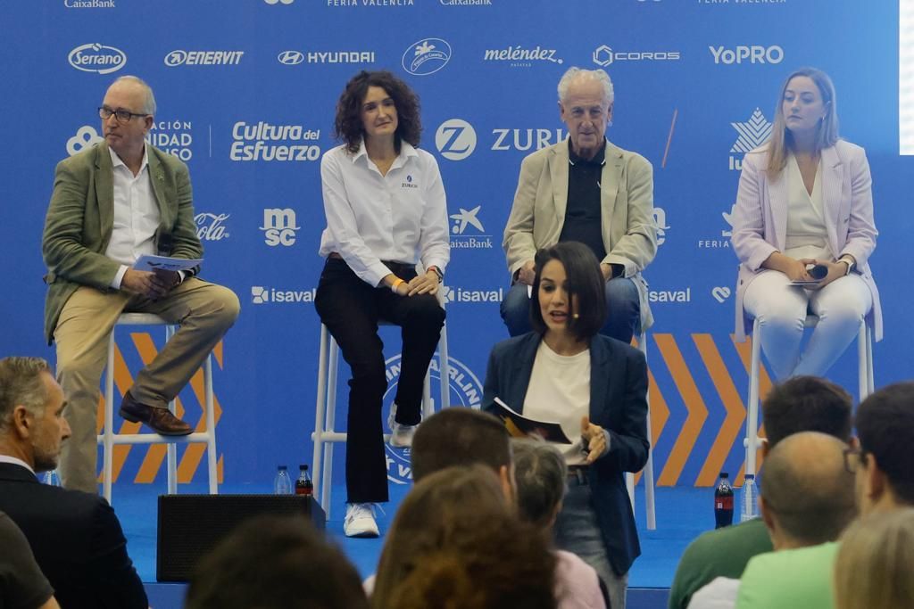 La presentación del Medio Maratón de València, en imágenes
