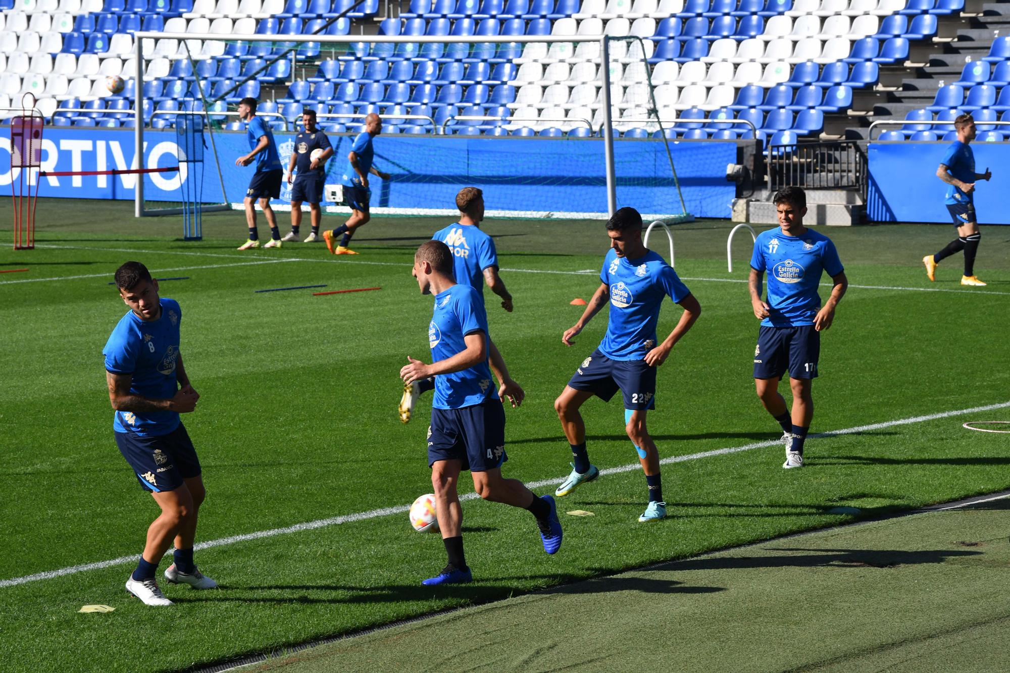 El Dépor prepara en Riazor la cita con el Pontevedra