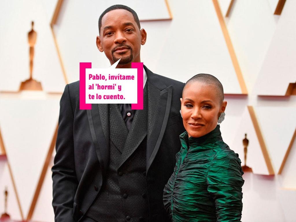Will Smith y Jada Pinkett en el photocall de los Oscar 2022