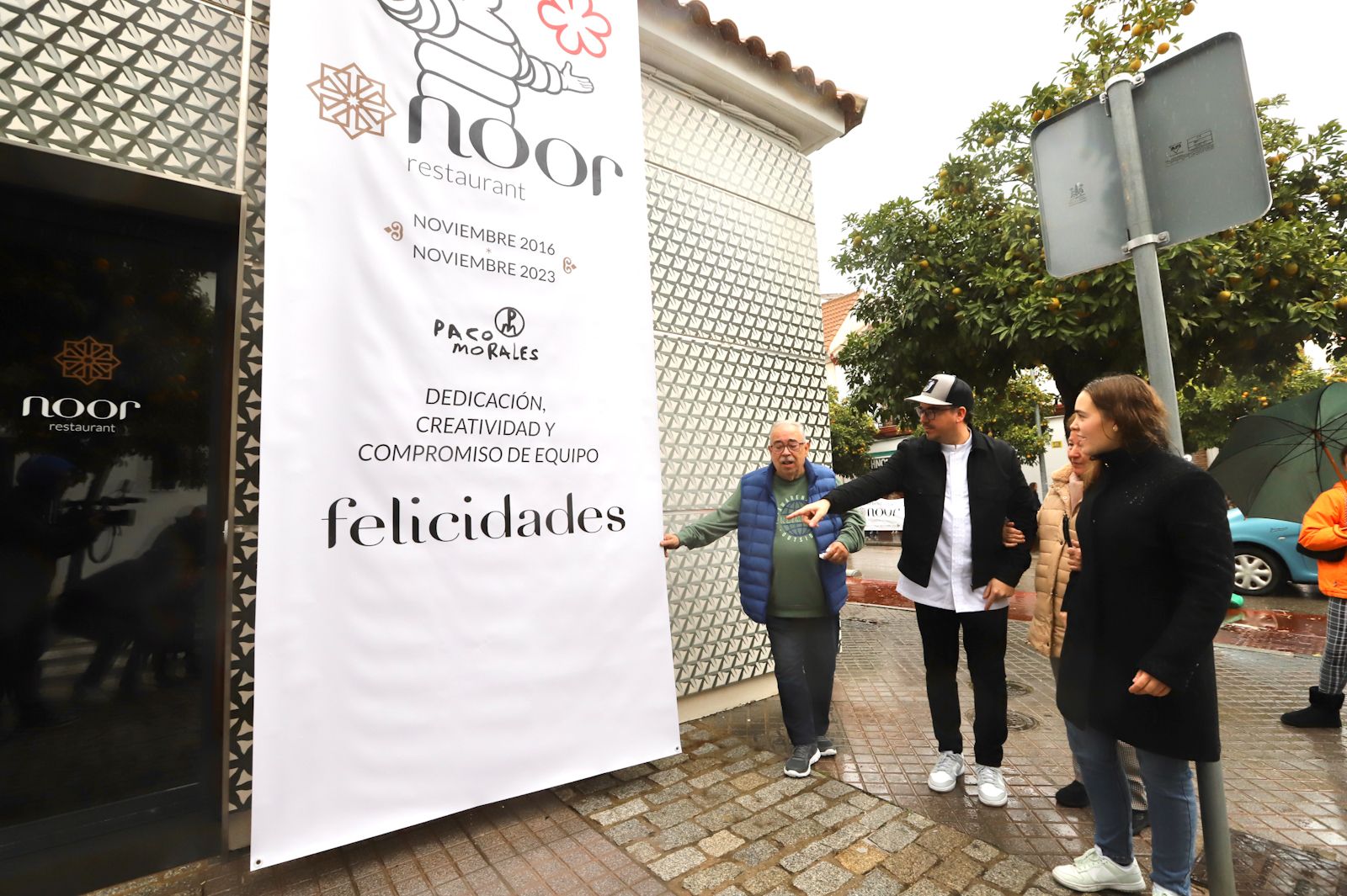 Paco Morales celebra en Córdoba su tercera estrella Michelin