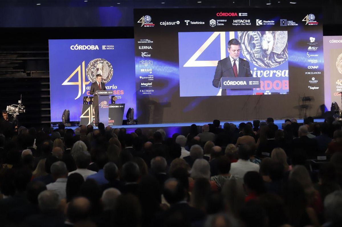 La gala del 40 aniversario de los Cordobeses del Año, en imágenes