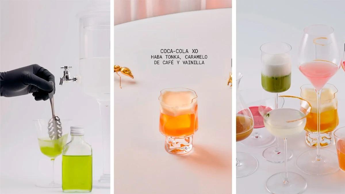 DiverXO presenta el menú líquido 'Metamorfosis'.