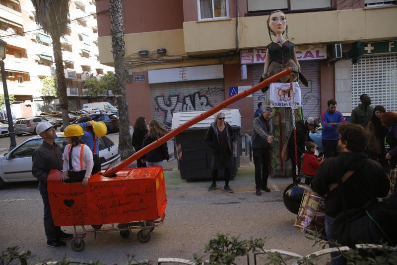 Manifestación contra el PAI de Benimaclet