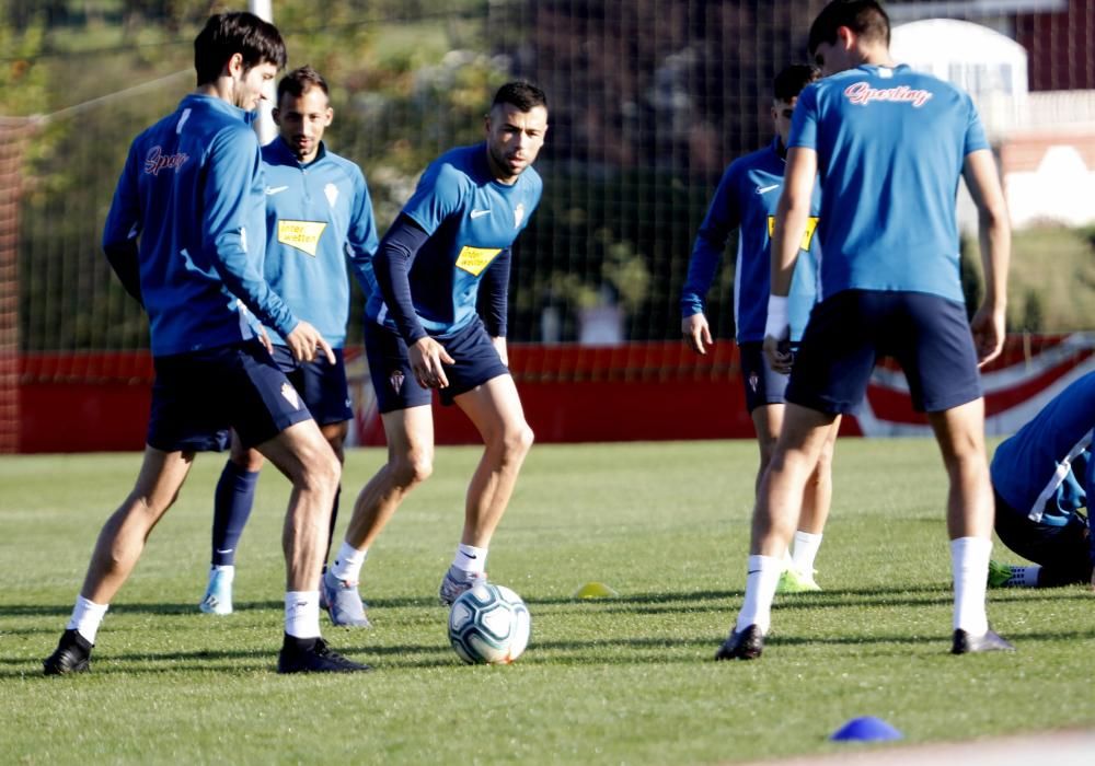 El Sporting, con la plantilla de Vesuvius