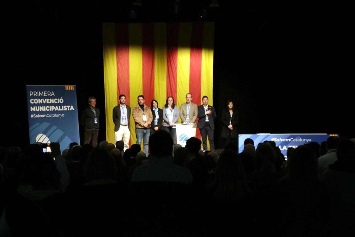 Pla general de la primera convenció municipalista d'Aliança Catalana a Ripoll