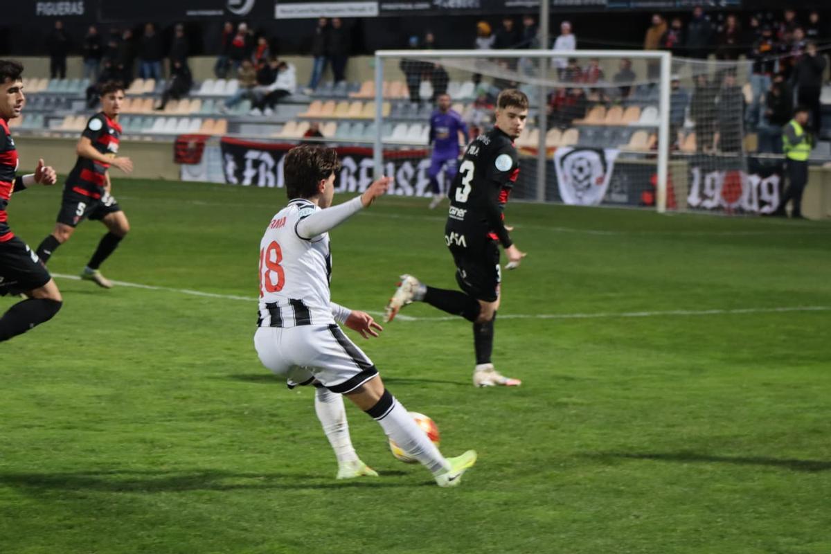 Guillem Terma anotó un gol y fue objeto del penalti que derivó en el 2-3.