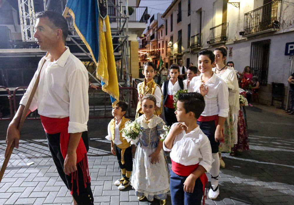 Se trata de uno de los actos más importantes de las fiestas en honor a la Virgen de la Asunción y a San Roque