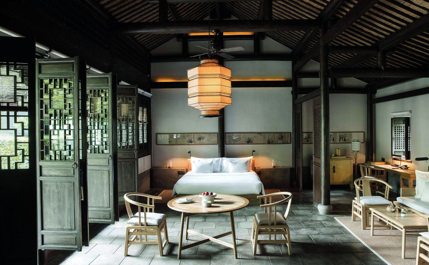 Suite del hotel Amanfayun.