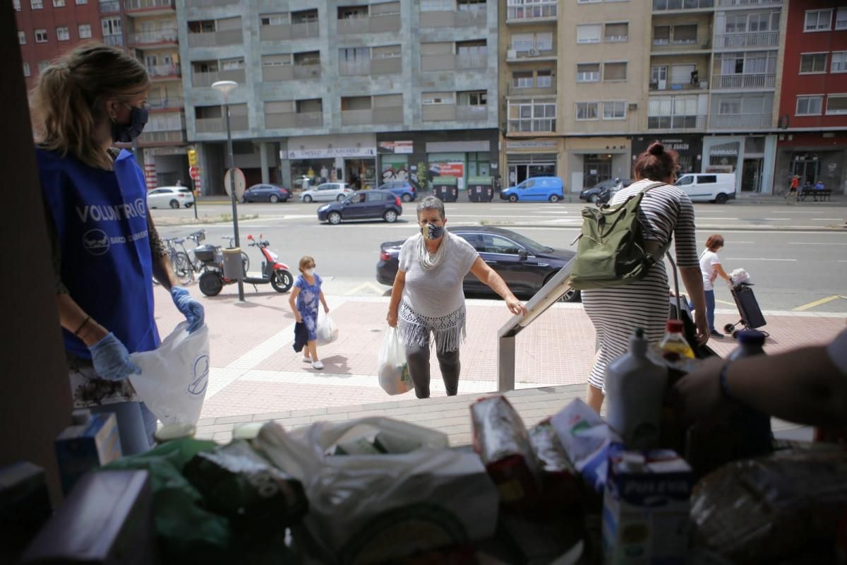 Recogida de alimentos en los centros cívicos de Zaragoza