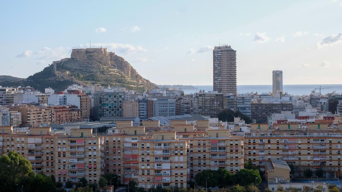 Vista panorámica de la ciudad de Alicante