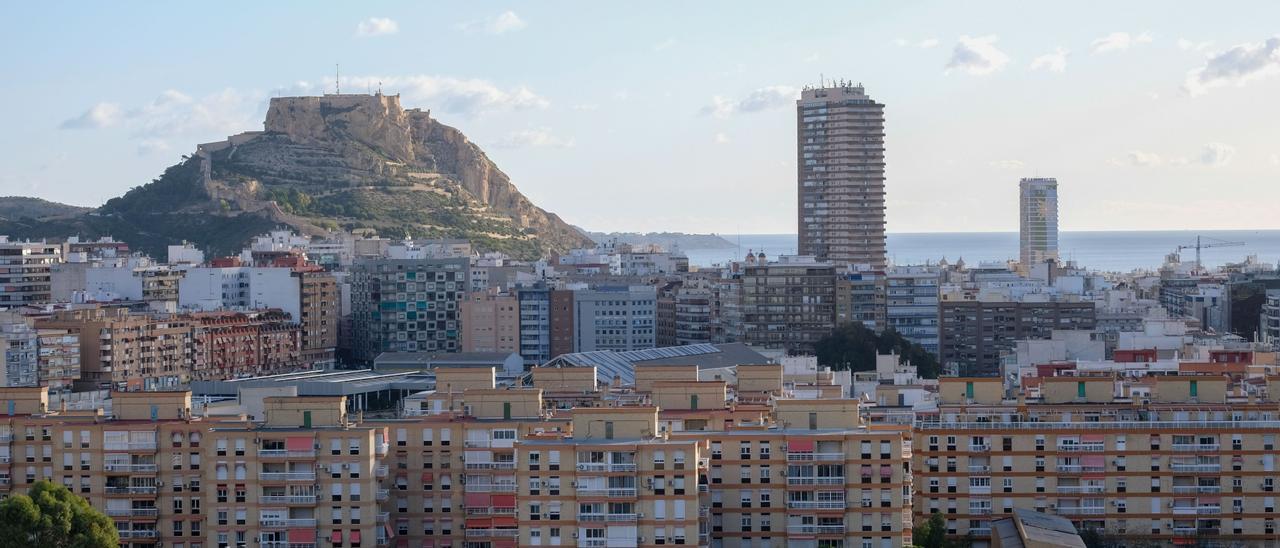 Vista panorámica de la ciudad de Alicante