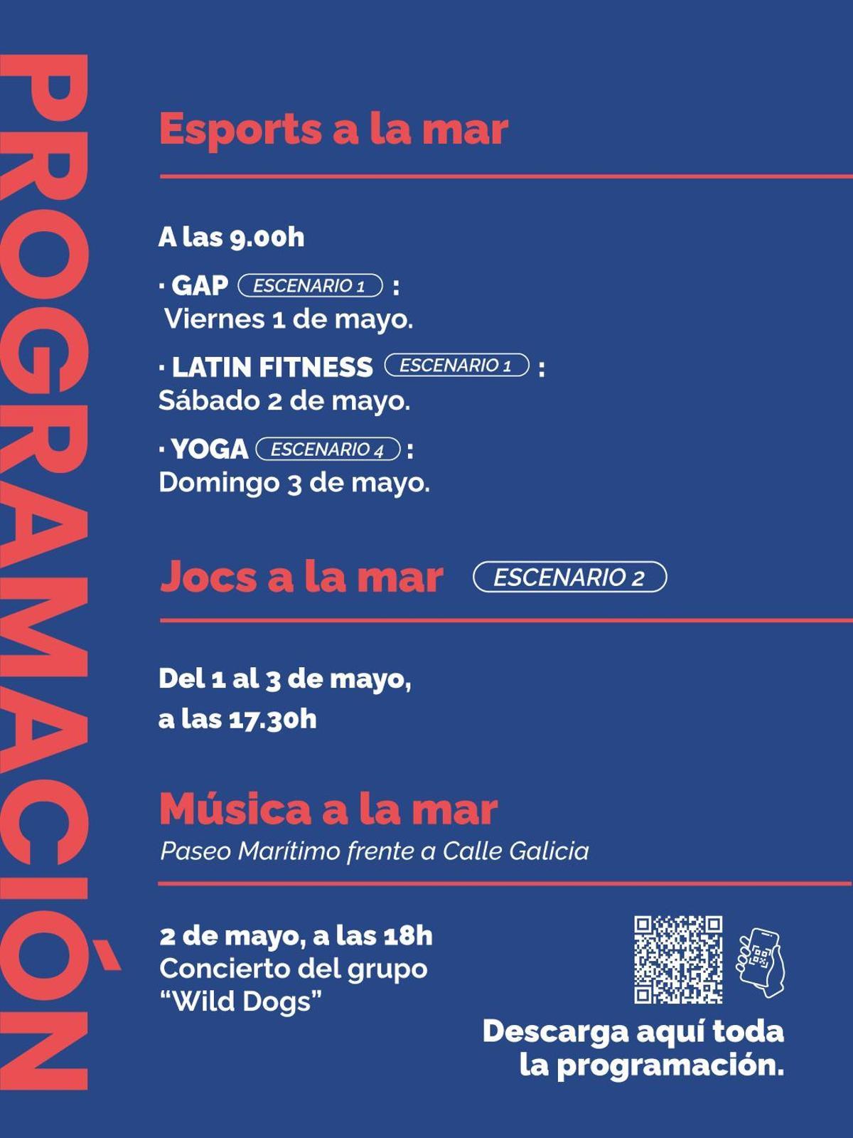 Programación de "Gandia a la mar".