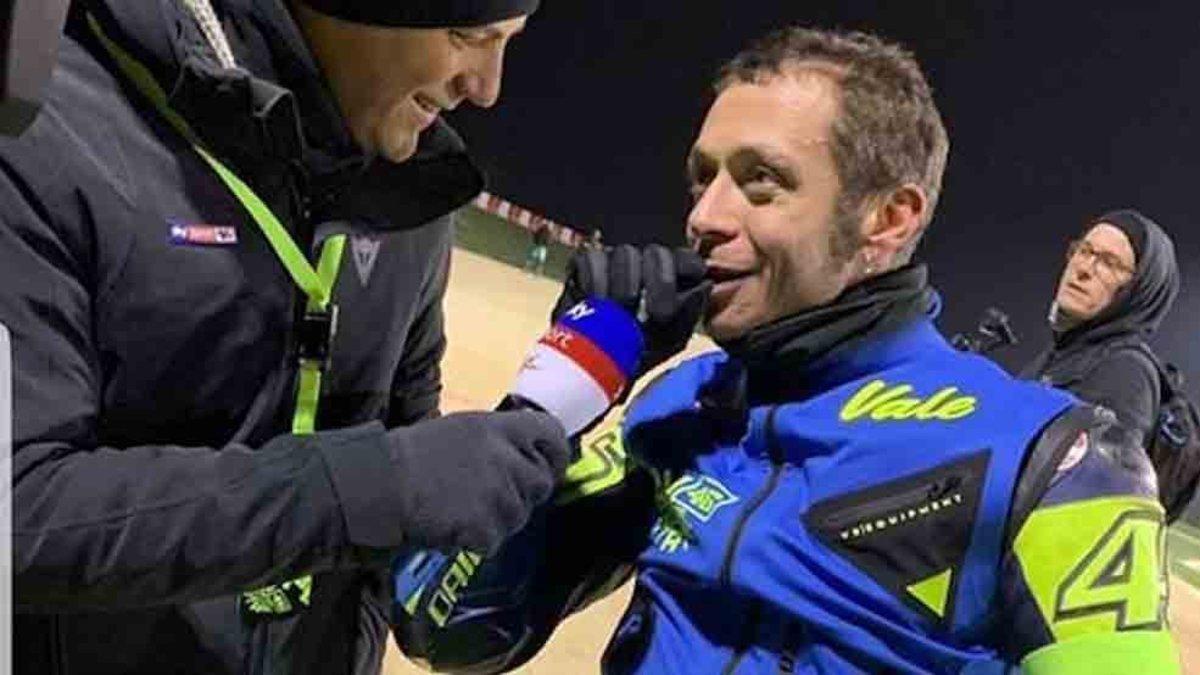 Rossi habló en Tavullia