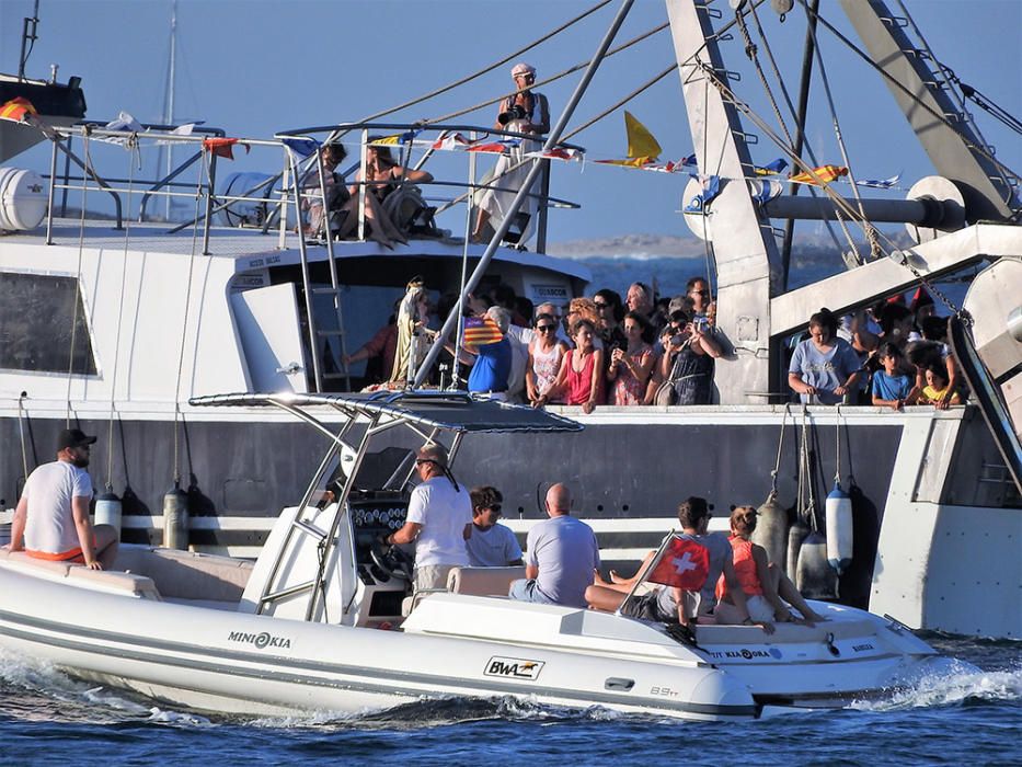 Procesión de la Virgen del Carmen en Formentera