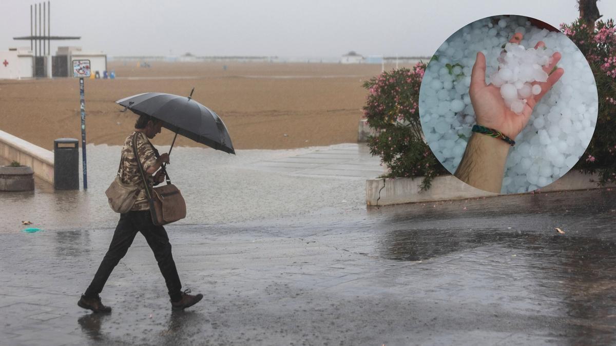 Aviso naranja por tormentas con granizo y rachas muy fuertes de viento: la Aemet advierte de un giro radical del tiempo en la Comunitat Valenciana.