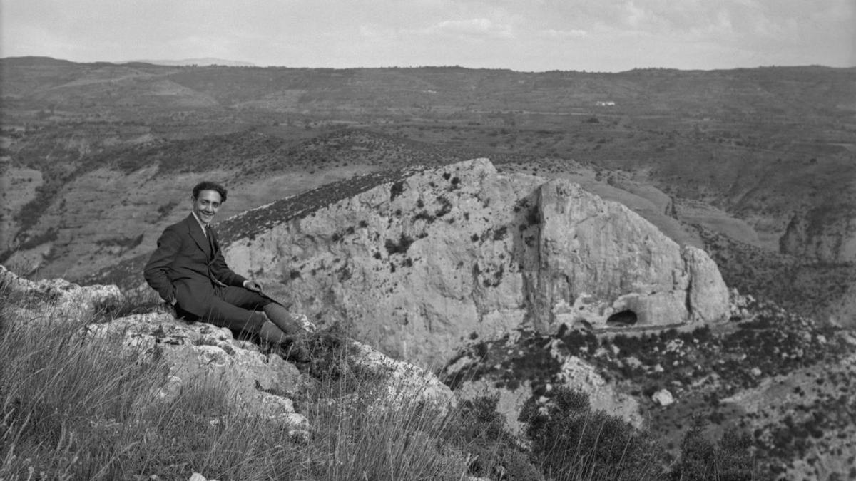 Un joven Ramón J. Sender, en la imagen de portada de la exposición.  | INSTITUTO CERVANTES