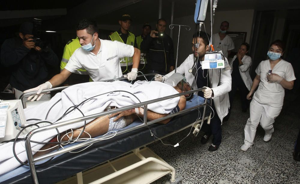 Accidente aéreo en Colombia