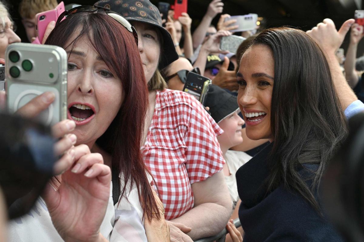 Meghan en la Sydney Opera House.