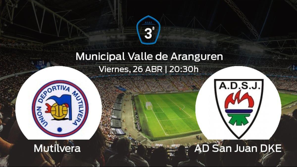 Previa del enfrentamiento de la jornada 35: Mutilvera contra San Juan DKE