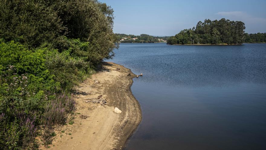 El embalse de Cecebre registra el inicio de agosto con el volumen de agua más bajo en 16 años