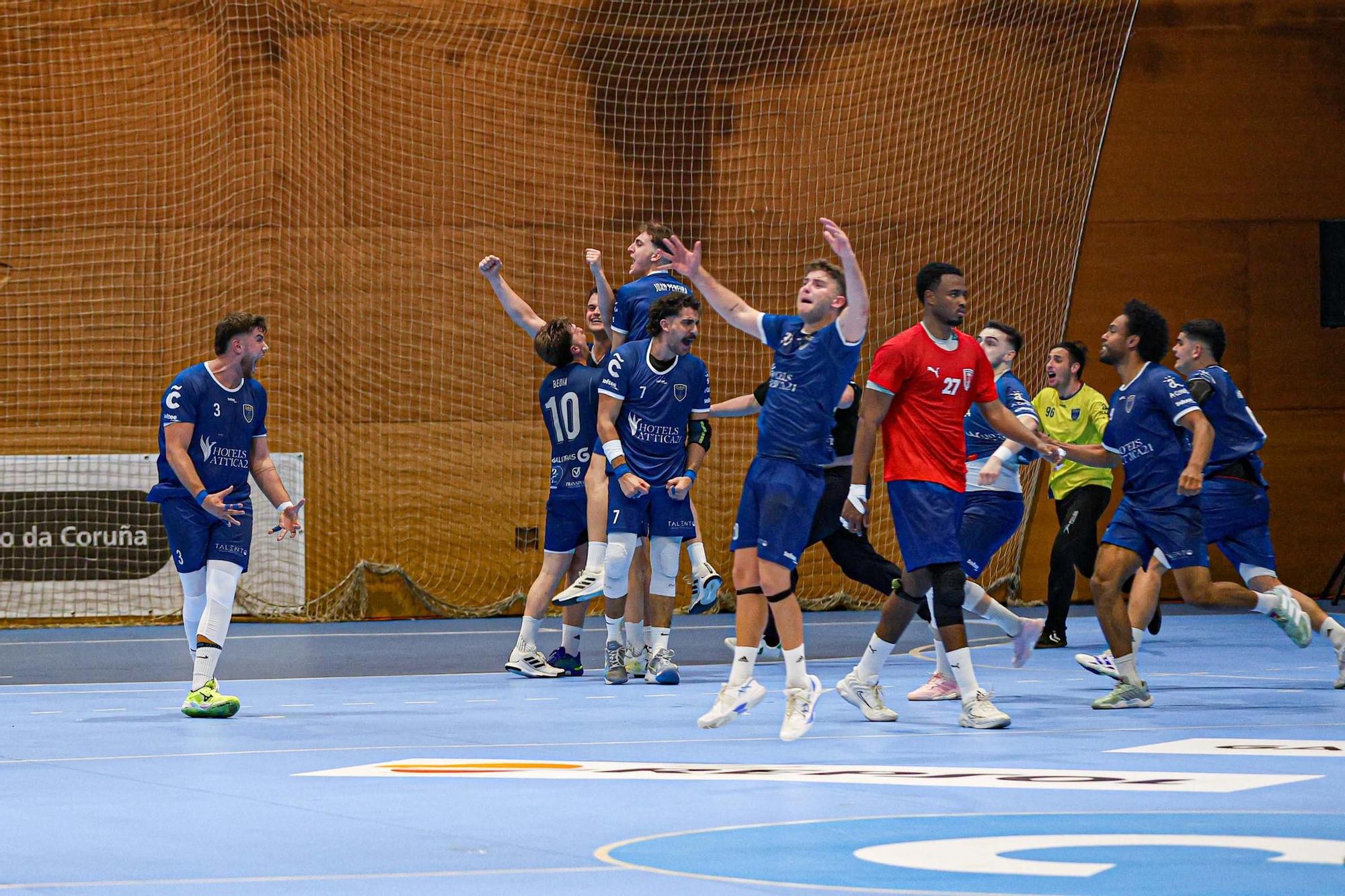 Fase de ascenso a la División de Honor Plata: OAR Attica 21 29 - 28 Sant Joan