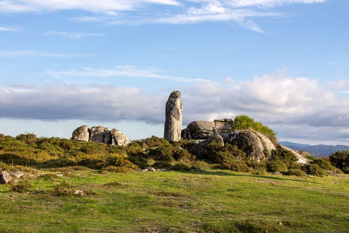 Marco do Vento en el monte Seixo.