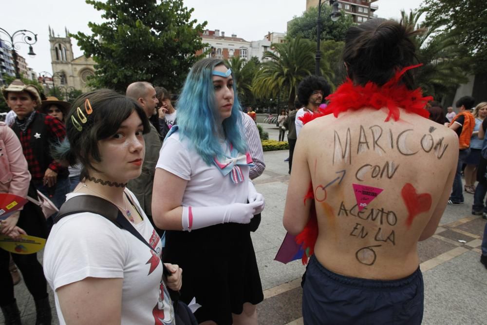 Manifestación del Orgullín del Norte.